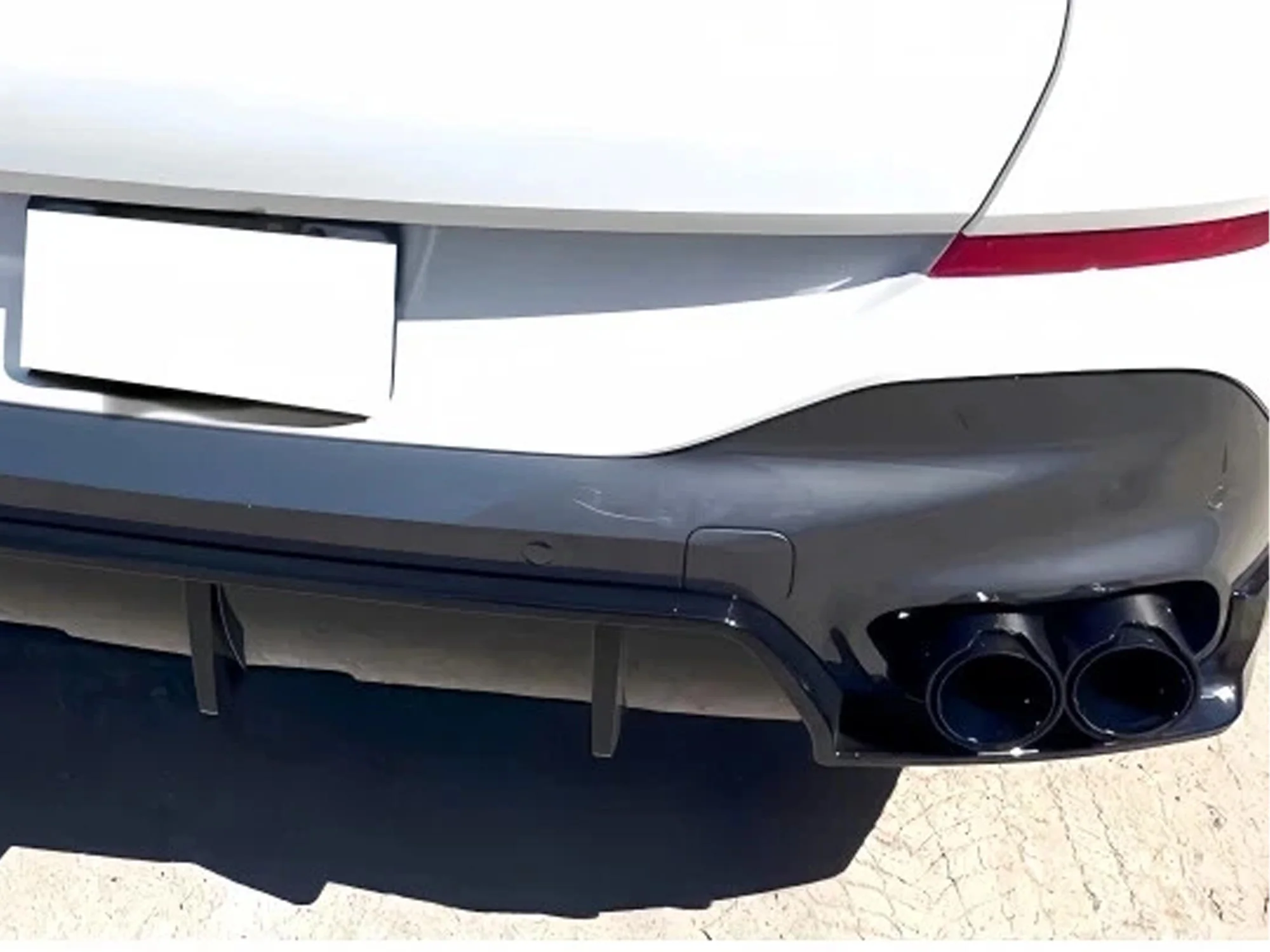 1 Pair L+R Carbon Fiber Exhaust Tip Replace For BMW G05 X5 G06 X6 G07 X7 2019-2026 40i M-Sport Only - Image 3