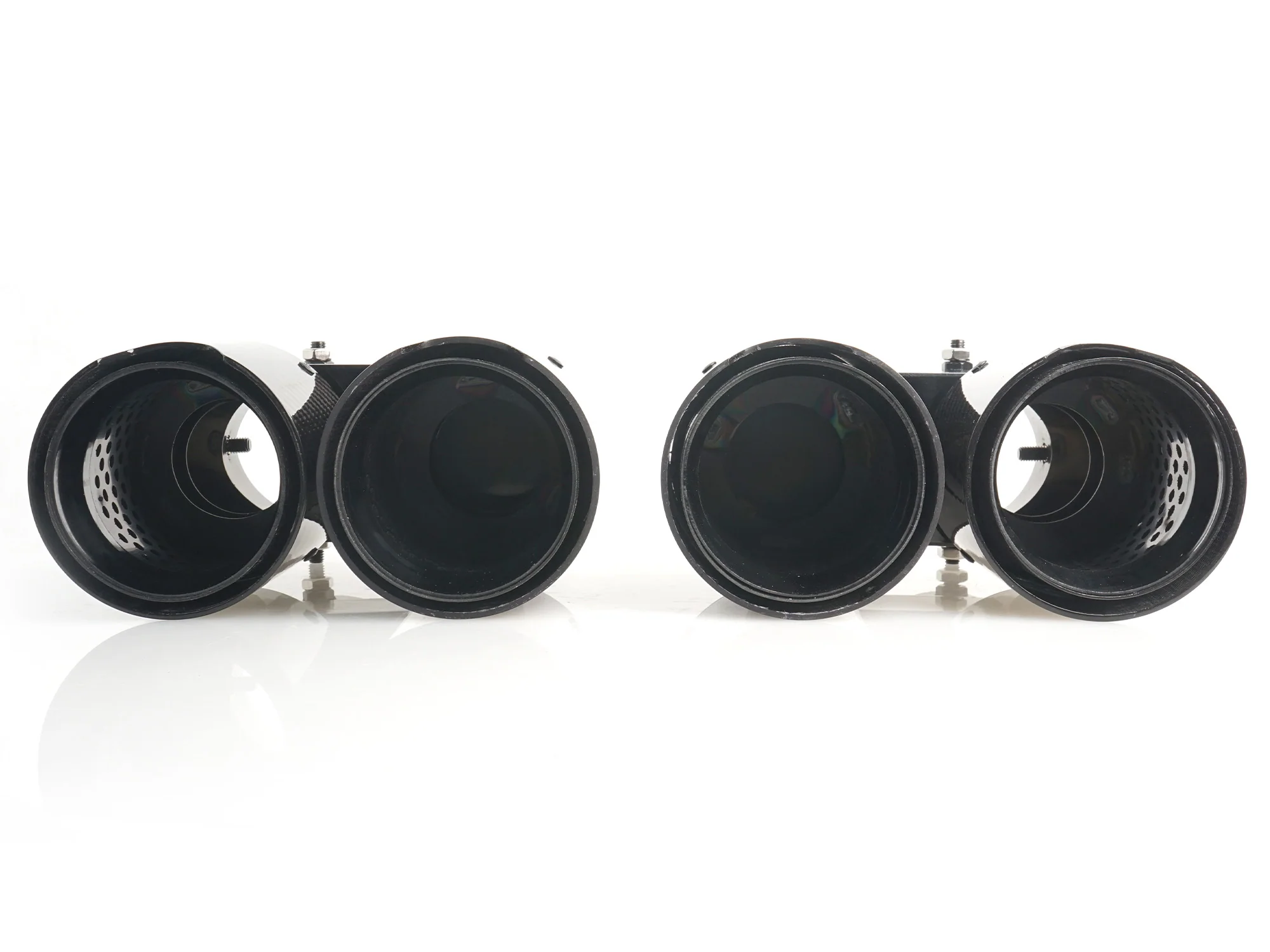 1 Pair L+R Carbon Fiber Exhaust Tip Replace For BMW G05 X5 G06 X6 G07 X7 2019-2026 40i M-Sport Only - Image 8