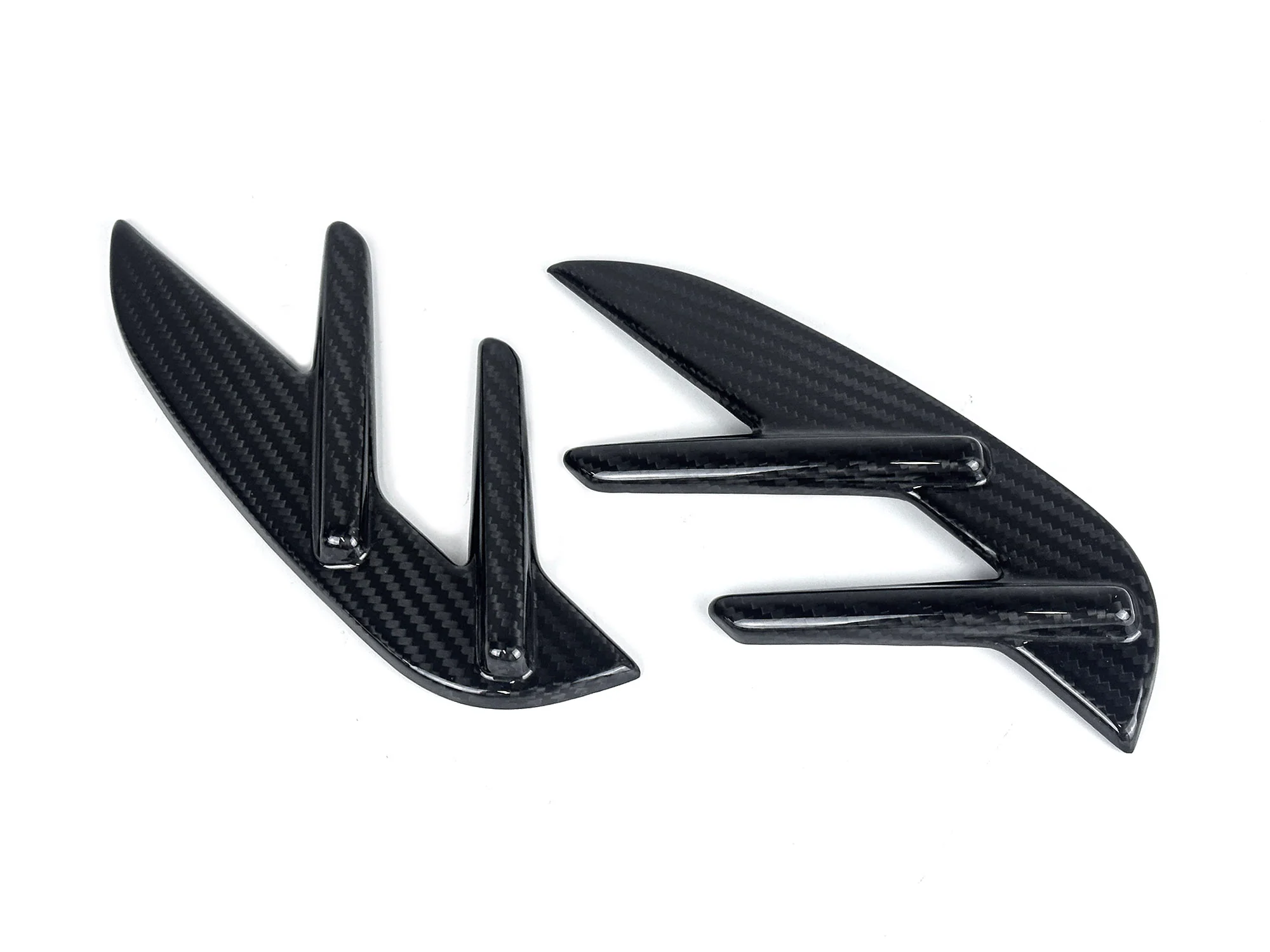 Dry Carbon Fiber Front Fender Side Vent Trims for BMW M4 G82 G83 2021-2024 - Image 5