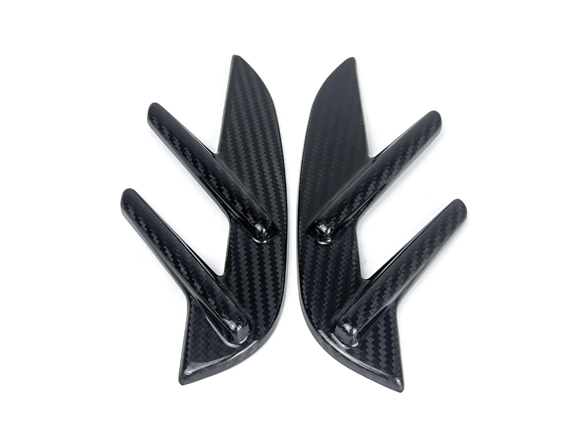 Dry Carbon Fiber Front Fender Side Vent Trims for BMW M4 G82 G83 2021-2024 - Image 7