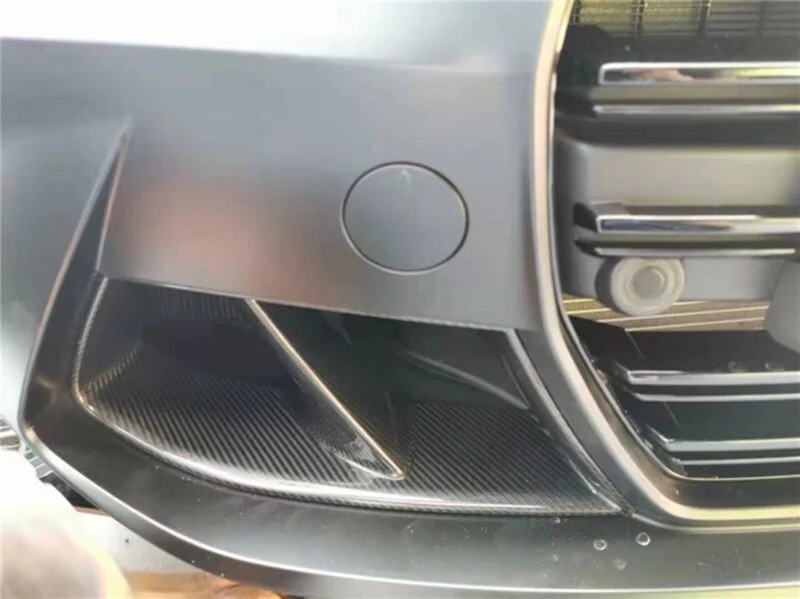 Carbon Fiber Front Bumper Air Vent Grille Cover For BMW G80 M3 G82 G83 M4 2021-2026 - Image 3