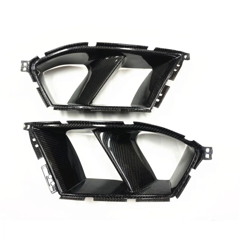 Carbon Fiber Front Bumper Air Vent Grille Cover For BMW G80 M3 G82 G83 M4 2021-2026 - Image 5