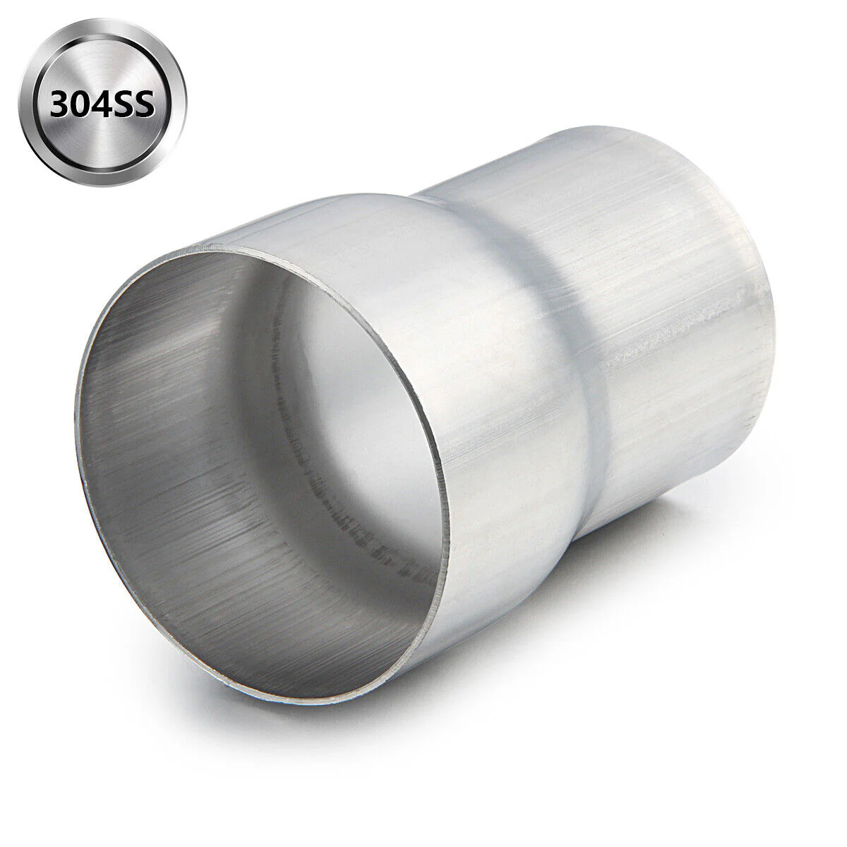 2.5" ID to 3" Exhaust Pipe Tip Adapter Reducer Connector 304 Stainless Steel - Image 4