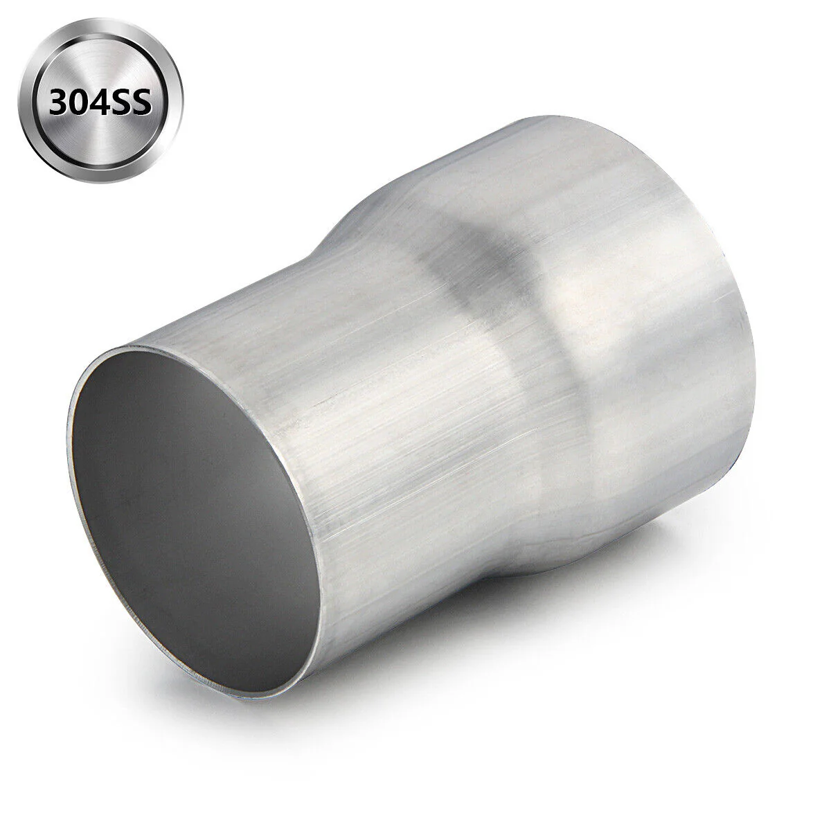 2.5" ID to 3" Exhaust Pipe Tip Adapter Reducer Connector 304 Stainless Steel - Image 5