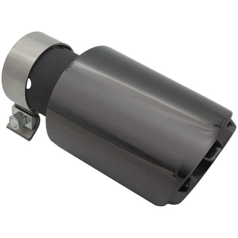 2.5 Inch Inlet Sport Muffler Tail Tip Exhaust Pipe Black for Porsche Cayenne 2019-2024 - Image 5