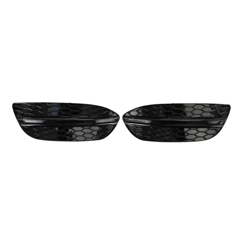 Front Fog Light Cover Grill For Mercedes C-Class W205 C250 C300 C350 Non-AMG 2015-2018 - Image 2