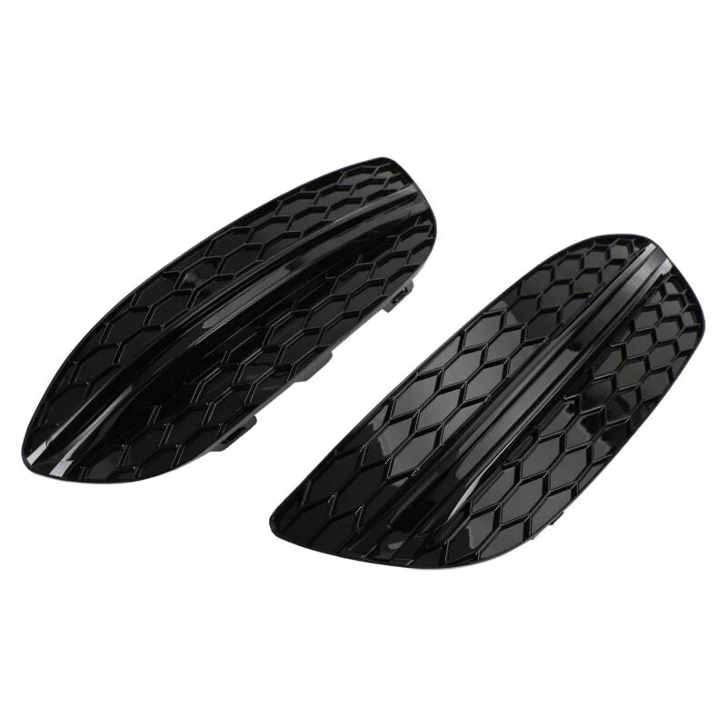 Front Fog Light Cover Grill For Mercedes C-Class W205 C250 C300 C350 Non-AMG 2015-2018 - Image 5