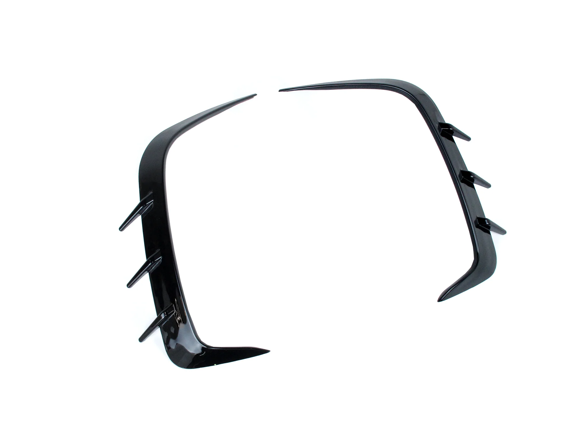 Glossy Black Rear Bumper Side Air Vent Trim For BMW 4-Series G22 G23 Coupe/Convertible M Sport 2021-2023 - Image 7
