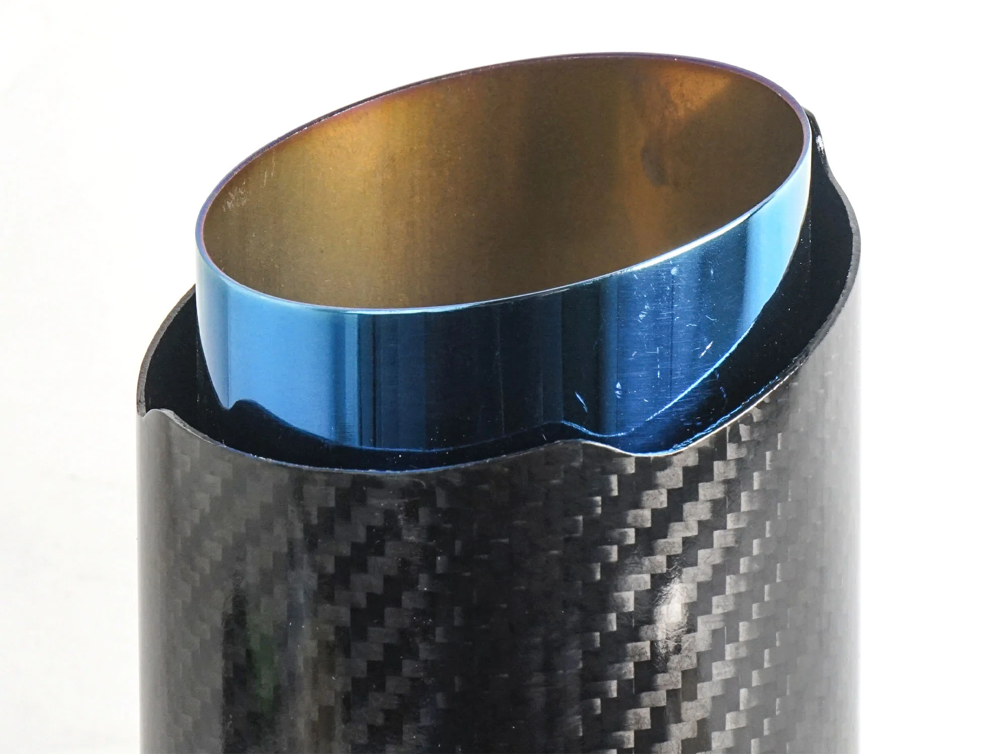 2pcs For Chevy Corvette C6 C7 C8 Carbon Fiber Stainless Exhaust Tip 2.5"to3.5" - Image 10