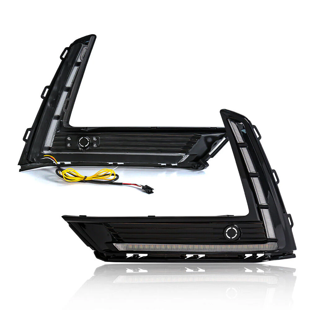 2pcs LED Fog Lamp Daytime Running Light Turn Signal For Honda CR-V CRV 2023-2025 - Image 9