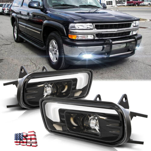 2pcs LED Fog Lights with DRL For 1999-2002 Chevy Silverado, 2000-2006 Suburban & Tahoe (Excludes Z71) - Image 10