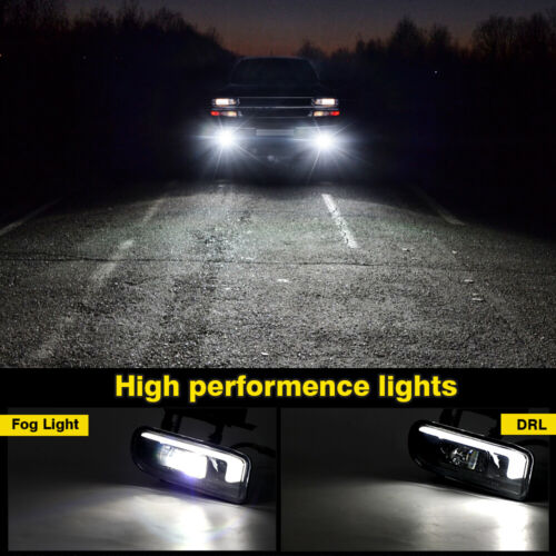 2pcs LED Fog Lights with DRL For 1999-2002 Chevy Silverado, 2000-2006 Suburban & Tahoe (Excludes Z71) - Image 15
