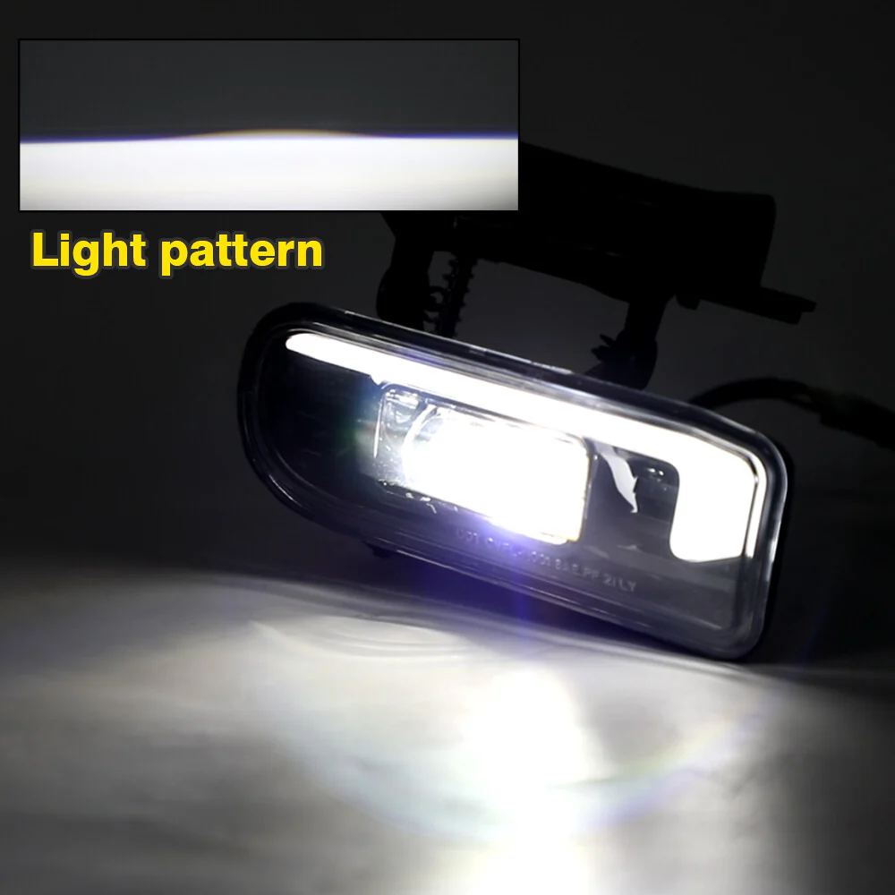 2pcs LED Fog Lights with DRL For 1999-2002 Chevy Silverado, 2000-2006 Suburban & Tahoe (Excludes Z71) - Image 3