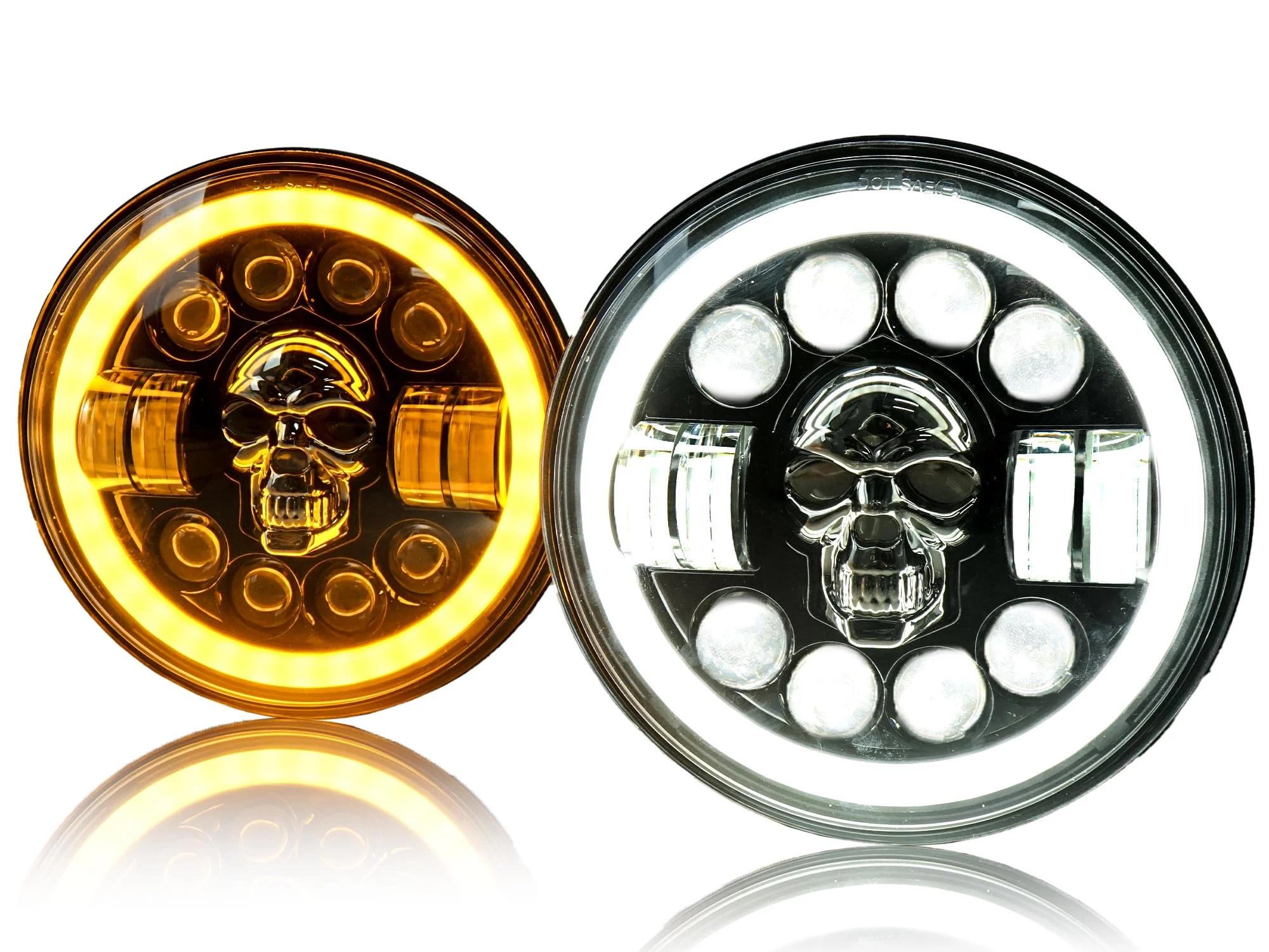 2pcs 7" RGB LED Headlights Halo Angel Eyes DRL for 90-97 Mazda Miata MX5 MX-5 - Image 14