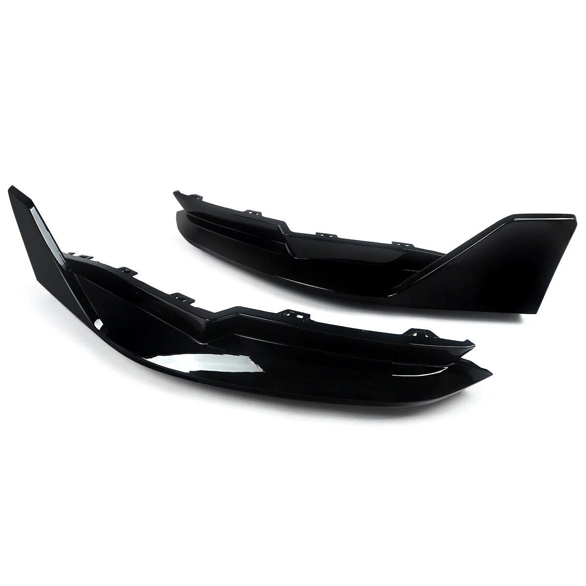 Gloss Black Rear Bumper Canards Splitters For 2021+ BMW G80 M3 G82 - Image 5