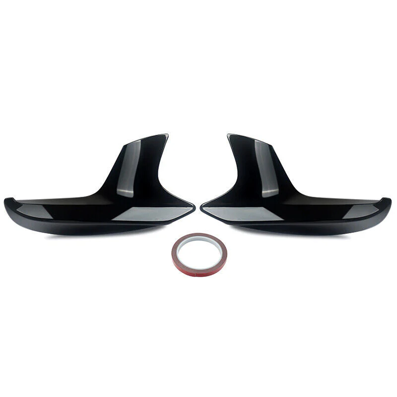 Gloss Black Front Bumper Lip Splitter For BMW F90 M5 2018-2020 - Image 4