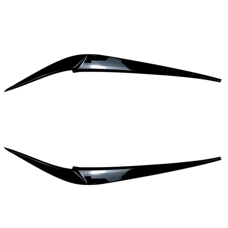 Carbon Black Headlight Eyelid Cover Trim For BMW X3 X4 G01 G02 2019-2022 - Image 13