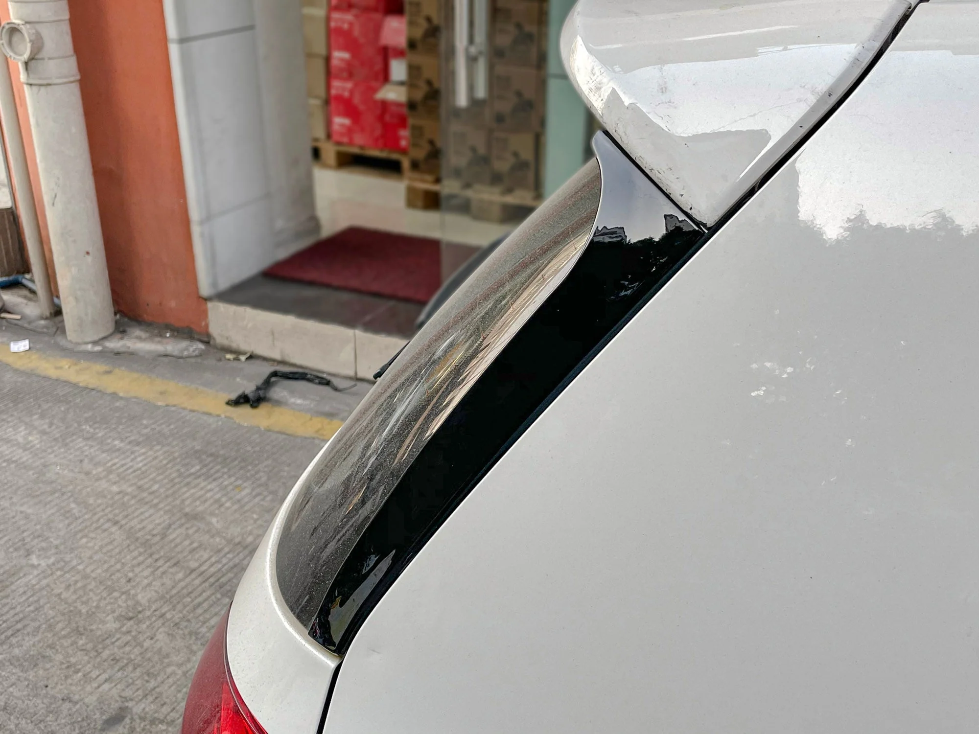 Glossy Black Rear Window Spoiler Side Wing For VW Golf 6 MK6 GTI R 2009-2013 vw11 - Image 5
