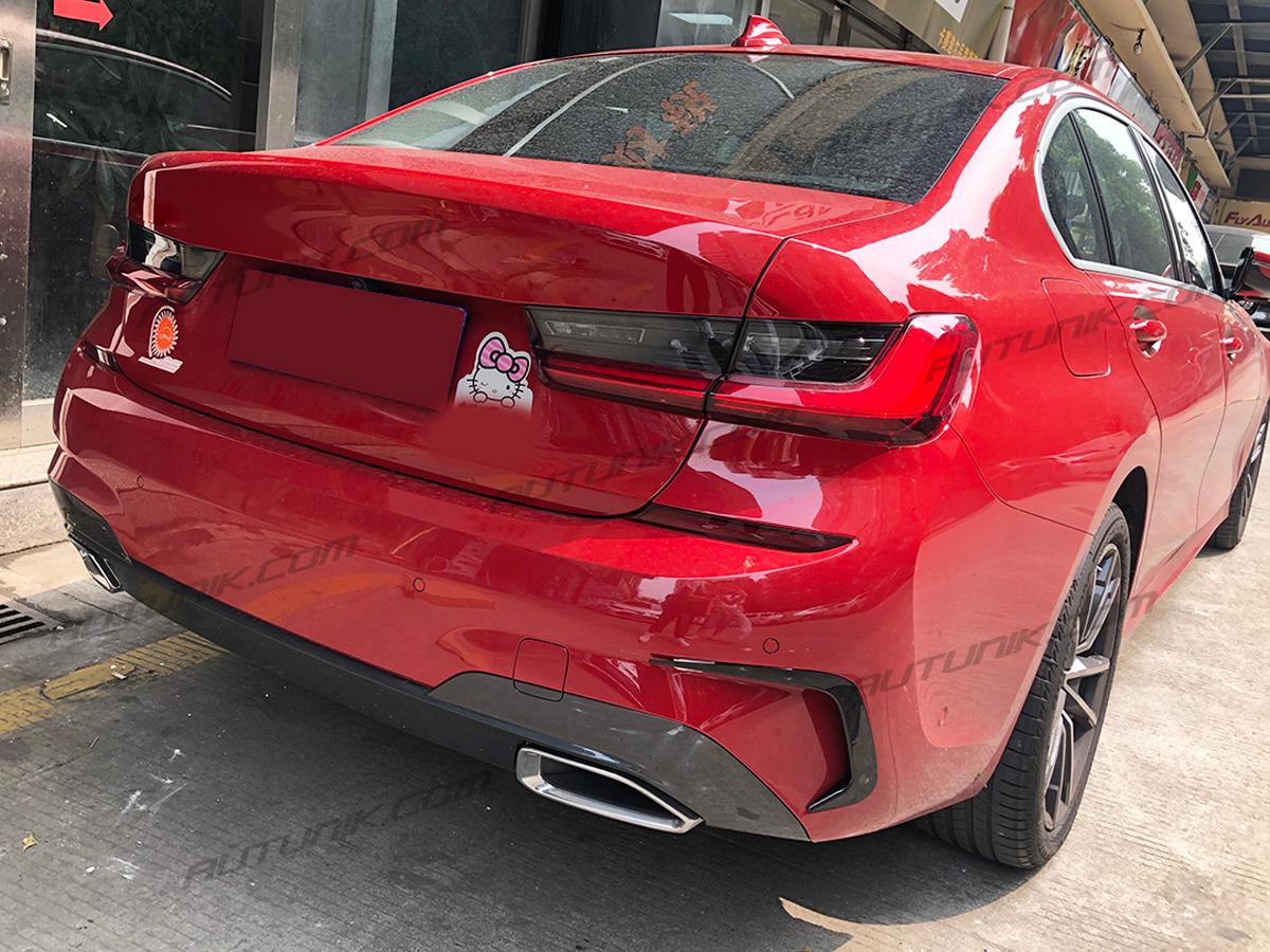 Rear Bumper Air Vents Side Trim for BMW 3 Series G20 330i m340i 2019-2022 - Image 3