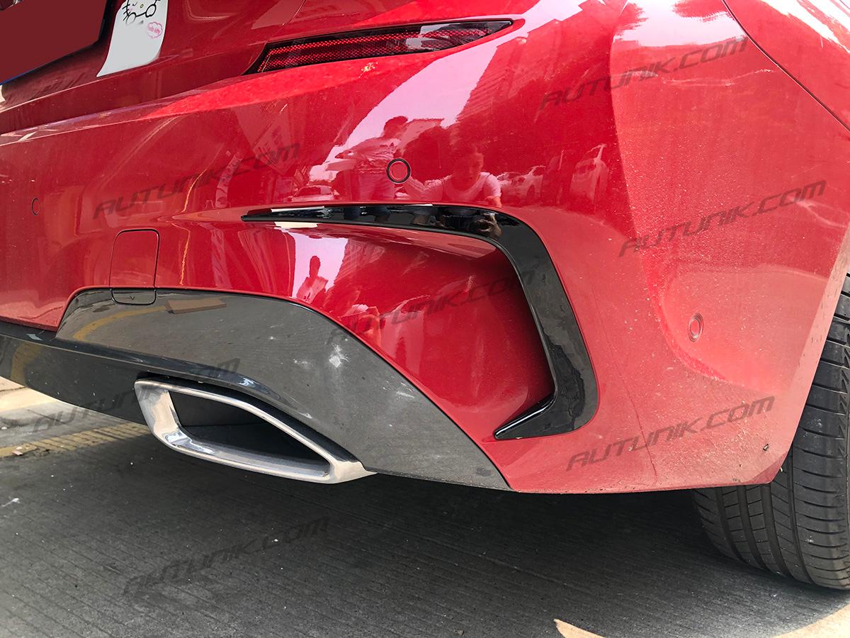 Rear Bumper Air Vents Side Trim for BMW 3 Series G20 330i m340i 2019-2022 - Image 6