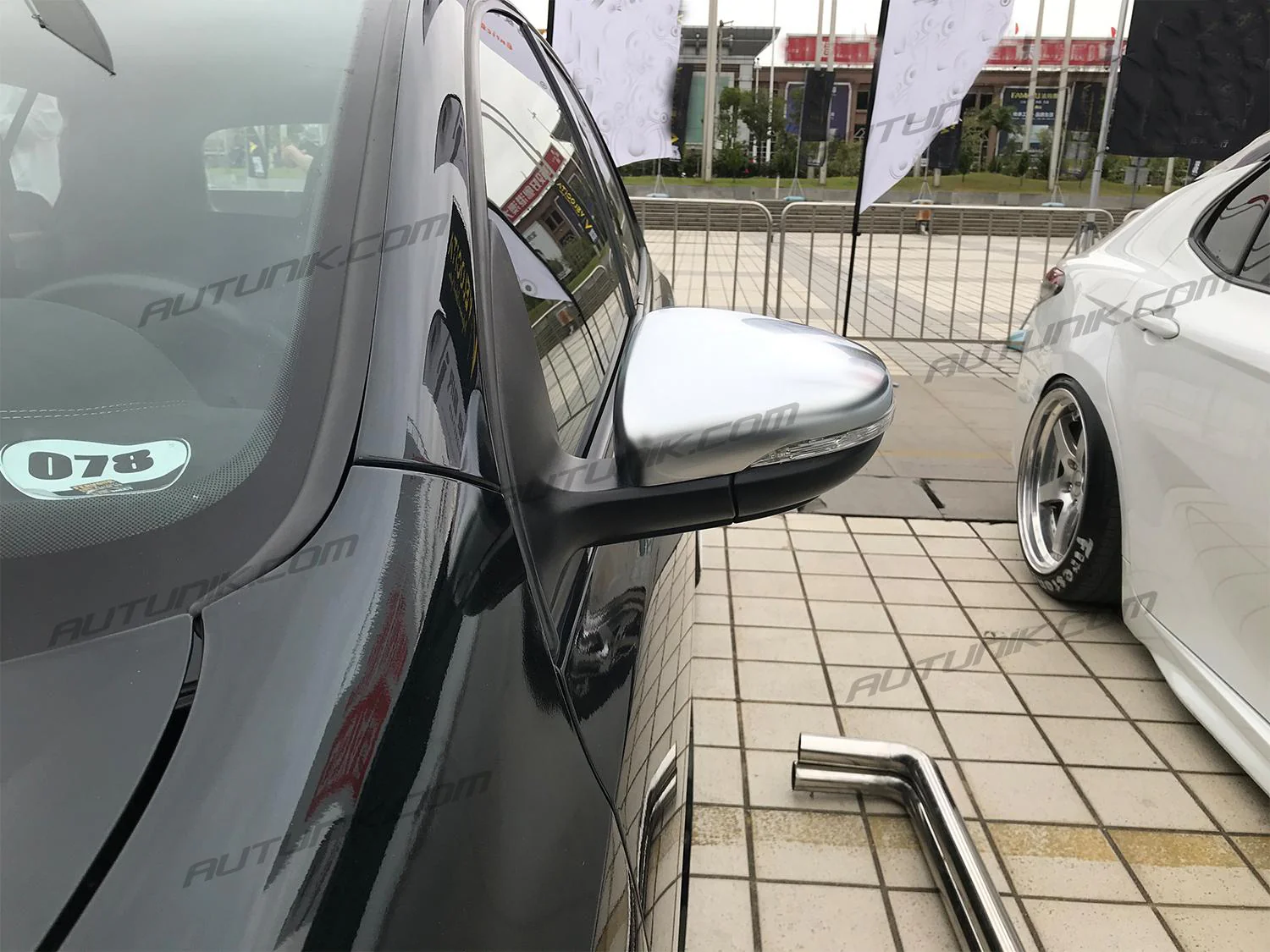 Matte Chrome Side Mirror Cover Caps for VW GOLF 6 MK6 R GTI TSI TDI 2009-2013 - Image 4