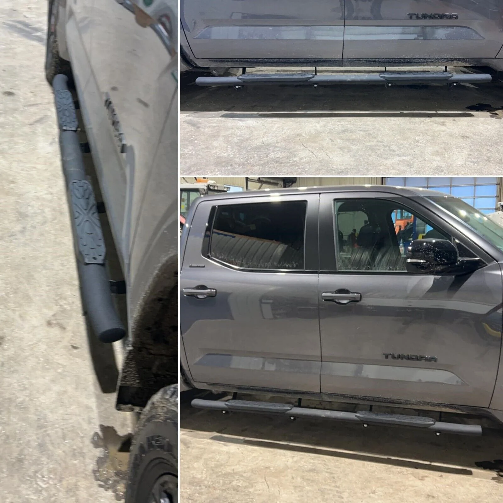 3.5'' Curved Running Boards FOR 2022-2026 Toyota Tundra CrewMax Side Step Nerf Bar - Image 4