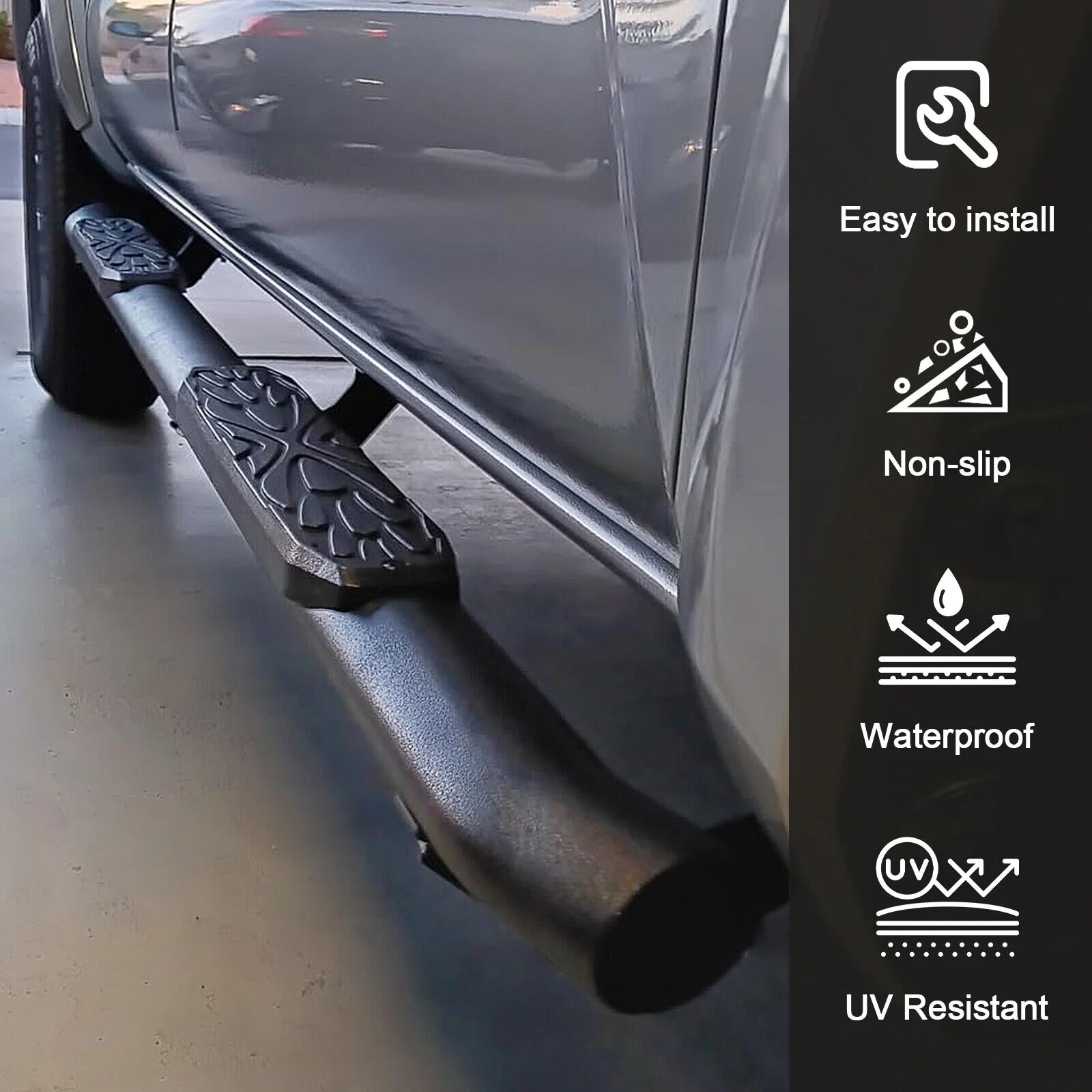 3.5'' Curved Running Boards FOR 2022-2026 Toyota Tundra CrewMax Side Step Nerf Bar - Image 5