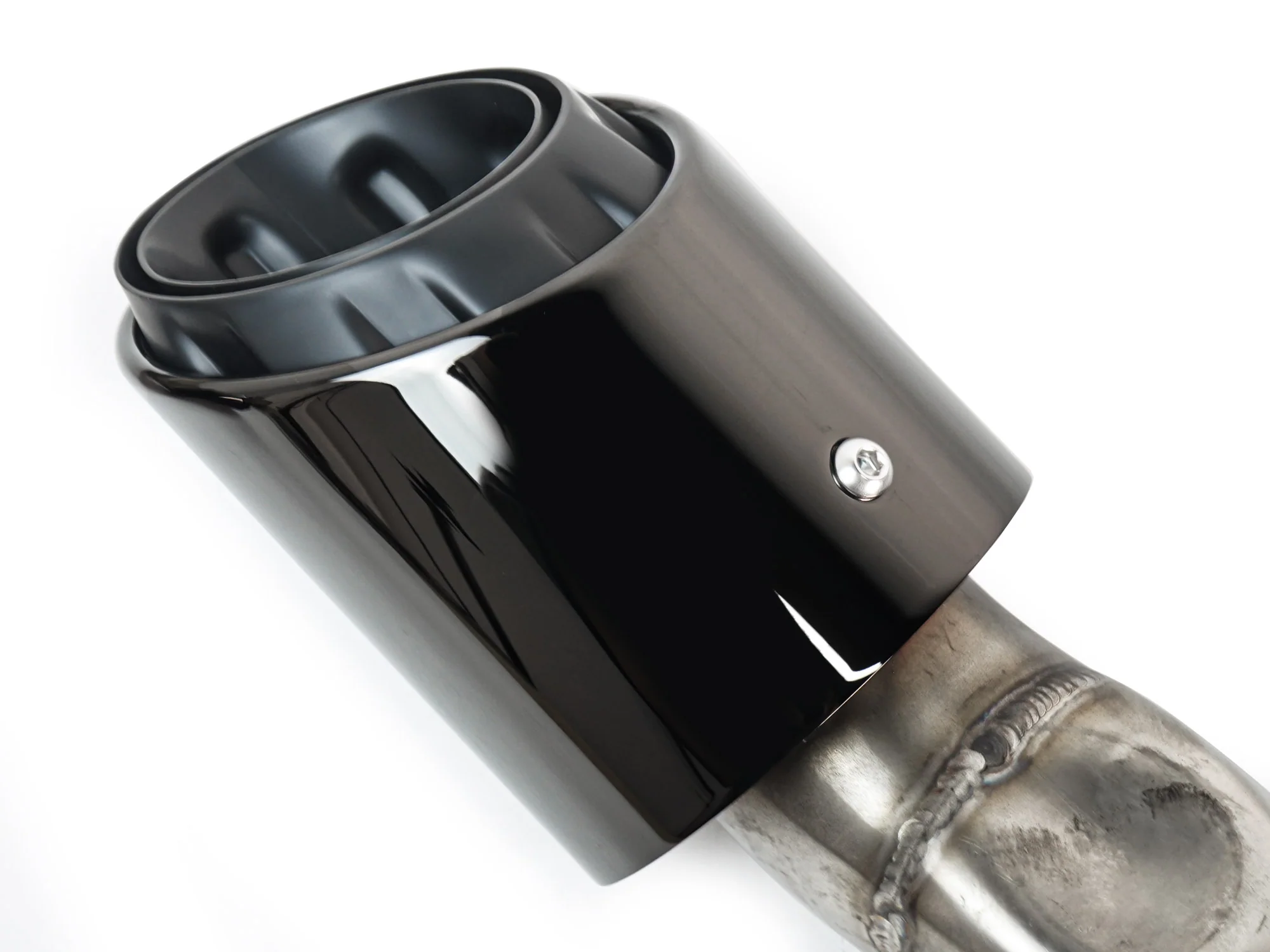 3-Layer Gloss Black Exhaust Tips (Set of 4) for Porsche Cayenne S / GTS / Turbo / Turbo S 2015-2018 - Image 10