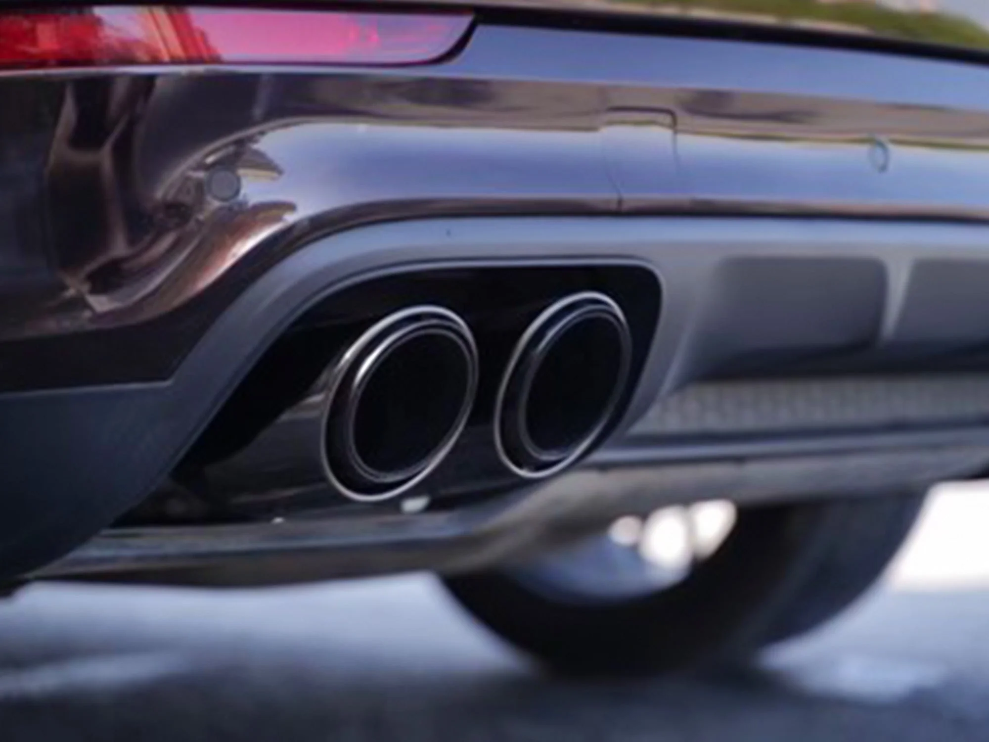 3-Layers Sport Exhaust Tips Pipe For Porsche 958.2 Cayenne 92A 2015-2018 et151 - Image 3