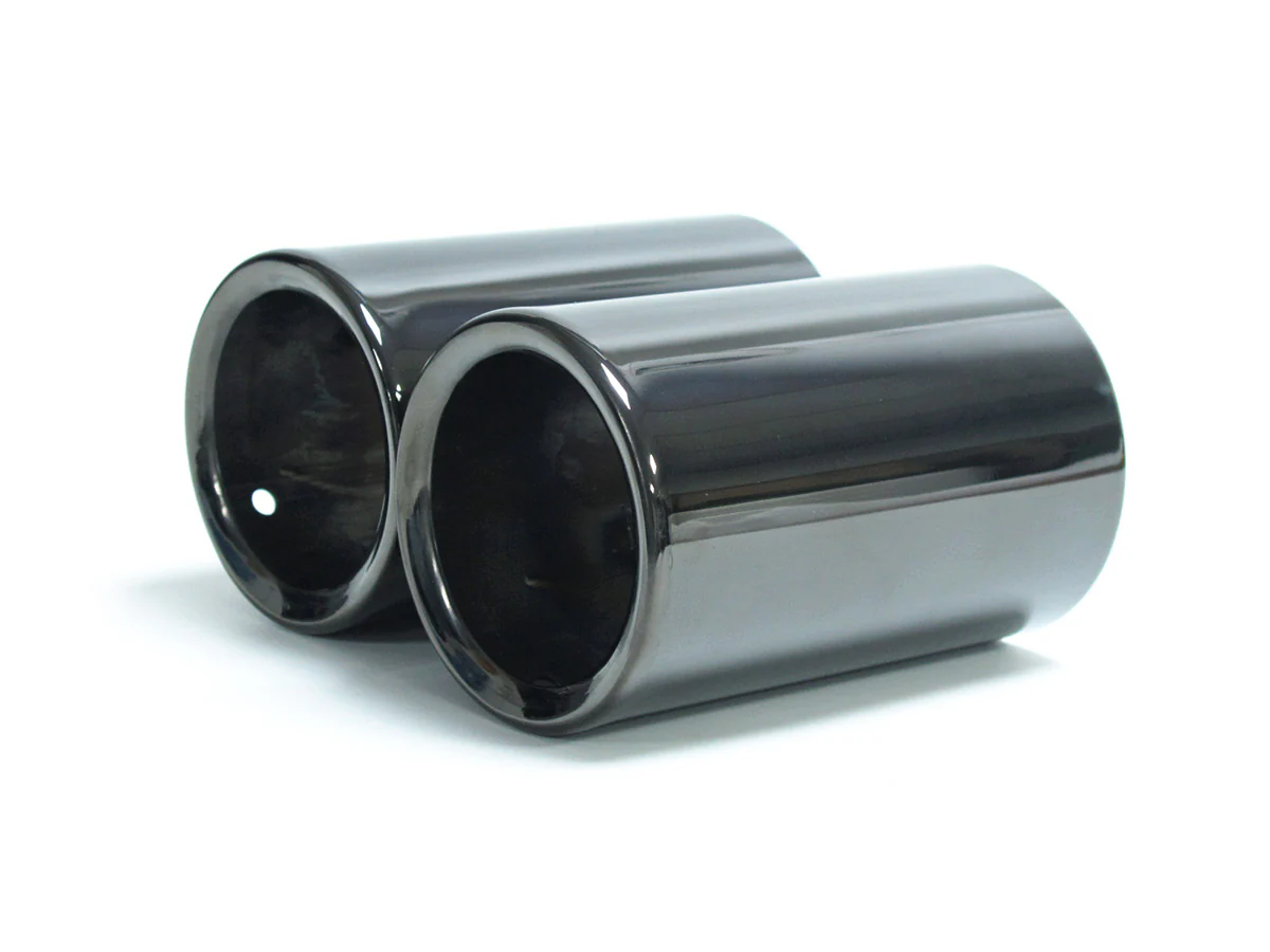 3'' Outlet Black Muffler Tips Tailpipe Pair fit for BMW F20 F21 F22 F30 F31 F32 F33 F36 - Image 4