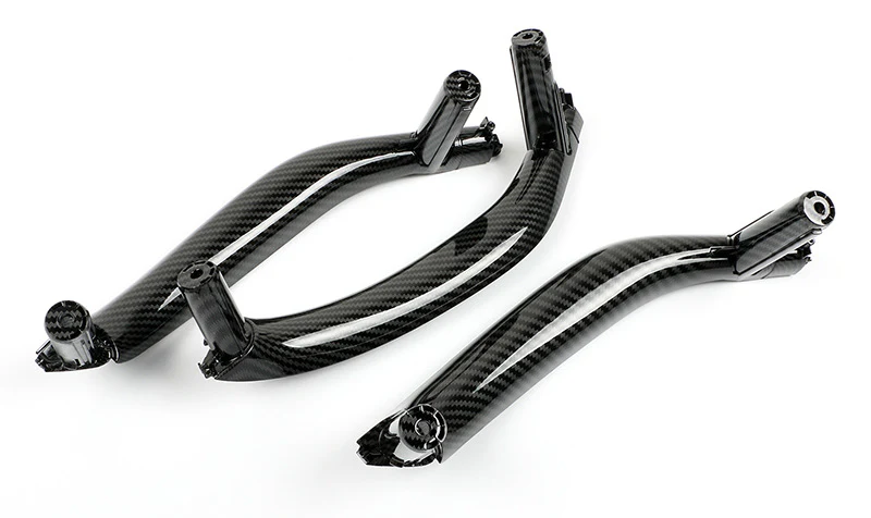 3PCS Carbon Fiber Look Inner Door Handle Panel Pull Trim For BMW X5 F15 X6 F16 2014-2018 - Image 6