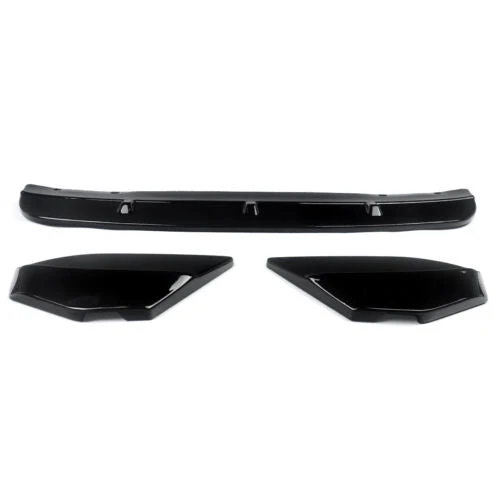 3x Gloss Black Front Bumper Lip Lower Spoiler Splitter For BMW F98 F97 X3M X4M 2019-2021 - Image 12