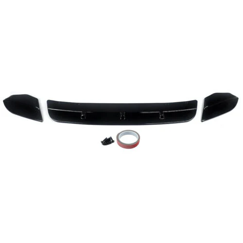 3x Gloss Black Front Bumper Lip Lower Spoiler Splitter For BMW F98 F97 X3M X4M 2019-2021 - Image 5