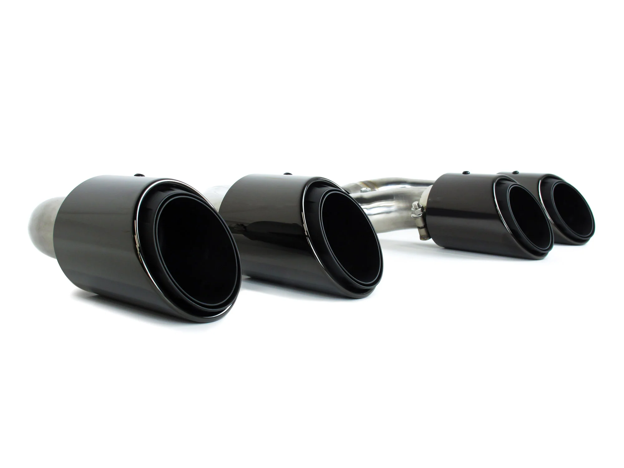 4PCS Black Exhaust Tips Pipes for Porsche Cayenne 9Y0 9Y3 2019-2026 with PSE et166 - Image 8