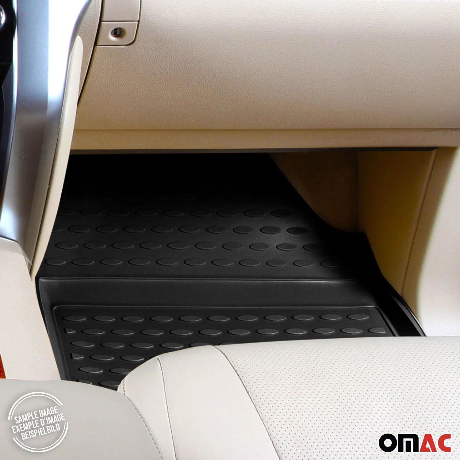 4Pcs Floor Mats Liner for Audi A5 Sportback 2018-2024 Black TPE All-Weather - Image 8