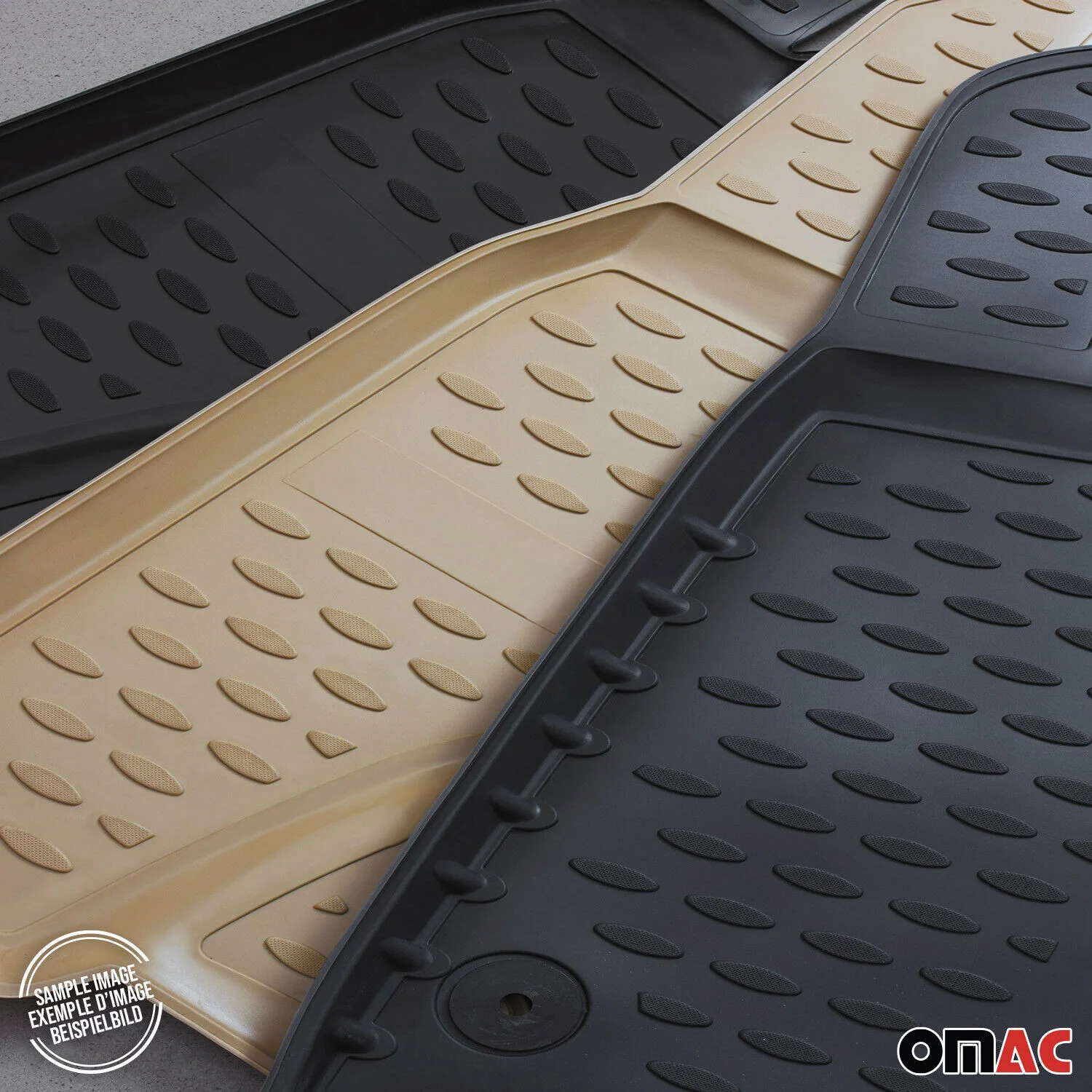 4pcs Floor Mats Liner for Audi A8 L 2002-2010 Black TPE All-Weather - Image 8