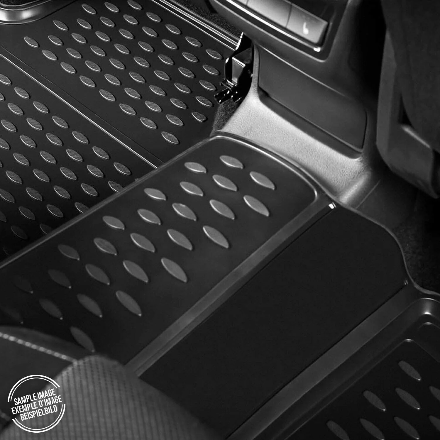 4pcs Floor Mats Liner for Audi Q7 2007-2015 Black TPE All-Weather - Image 5