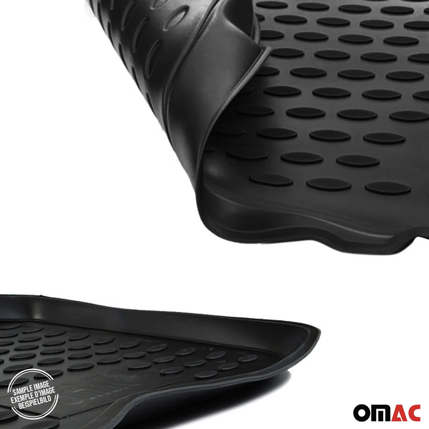 4pcs Floor Mats Liner for Audi Q7 2007-2015 Black TPE All-Weather - Image 9