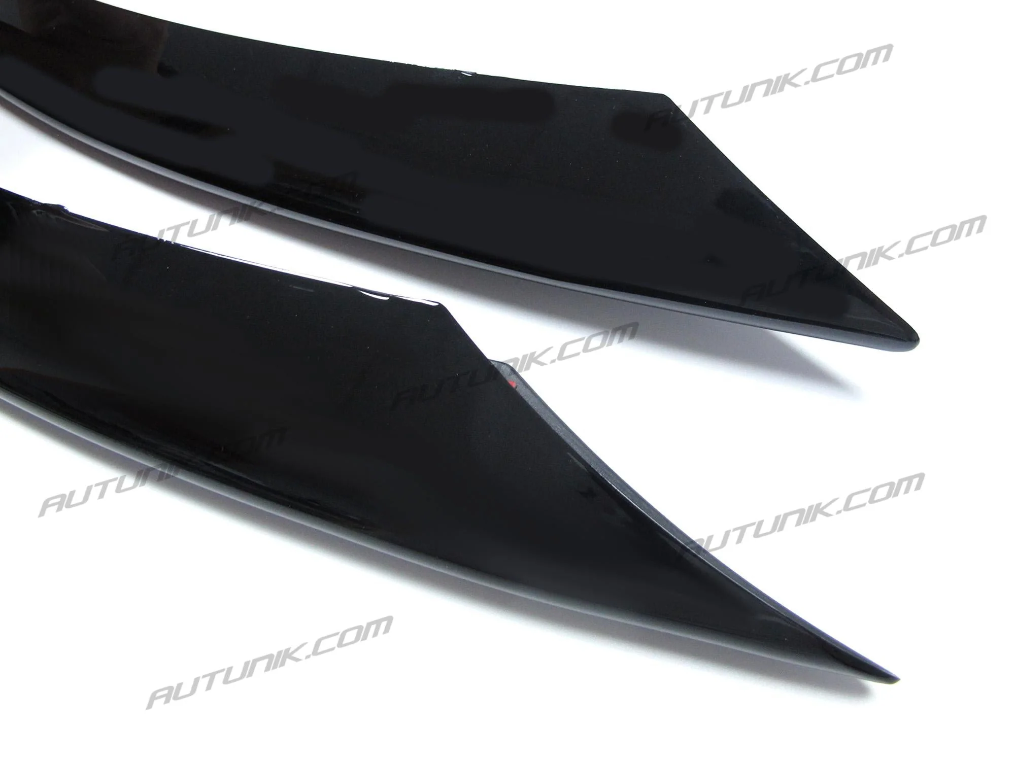 4pcs Gloss Black Fog Light Cover Trims For Mercedes C-class W205 Sedan/Coupe AMG 2019-2021 - Image 9