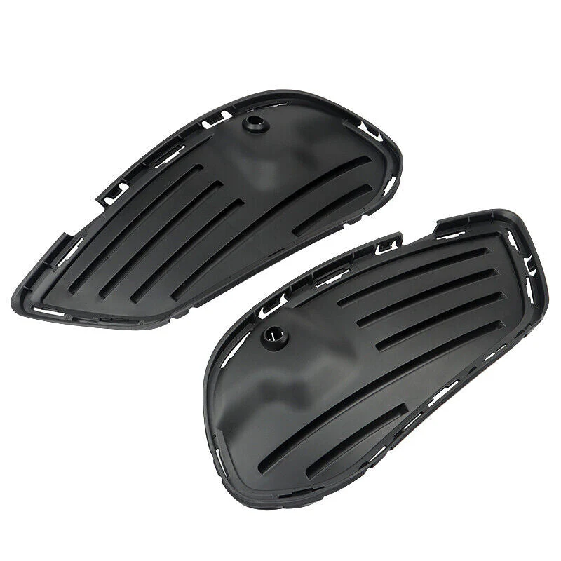 4pcs Front Fog Light Cover Grill Trims For Mercedes C-Class W205 C300 C43 AMG 2015-2018 - Image 6