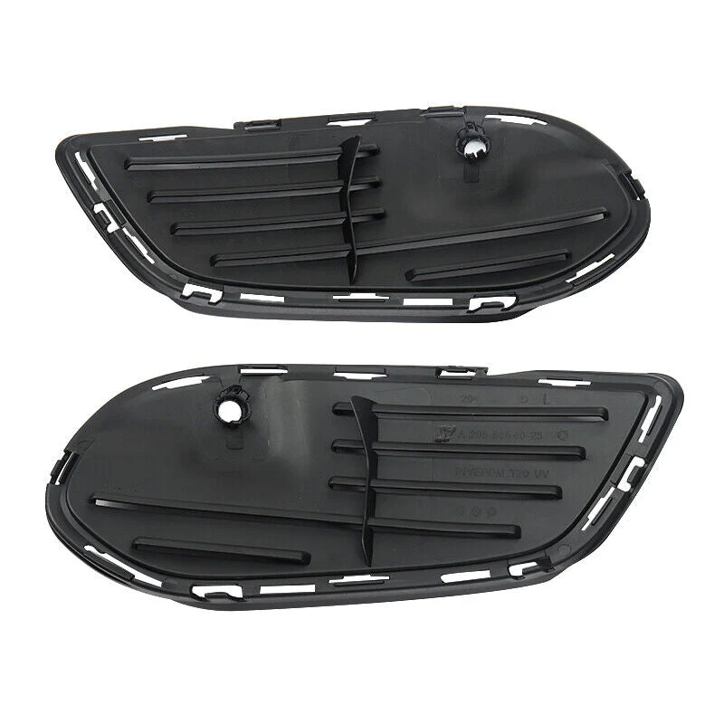 4pcs Front Fog Light Cover Grill Trims For Mercedes C-Class W205 C300 C43 AMG 2015-2018 - Image 7