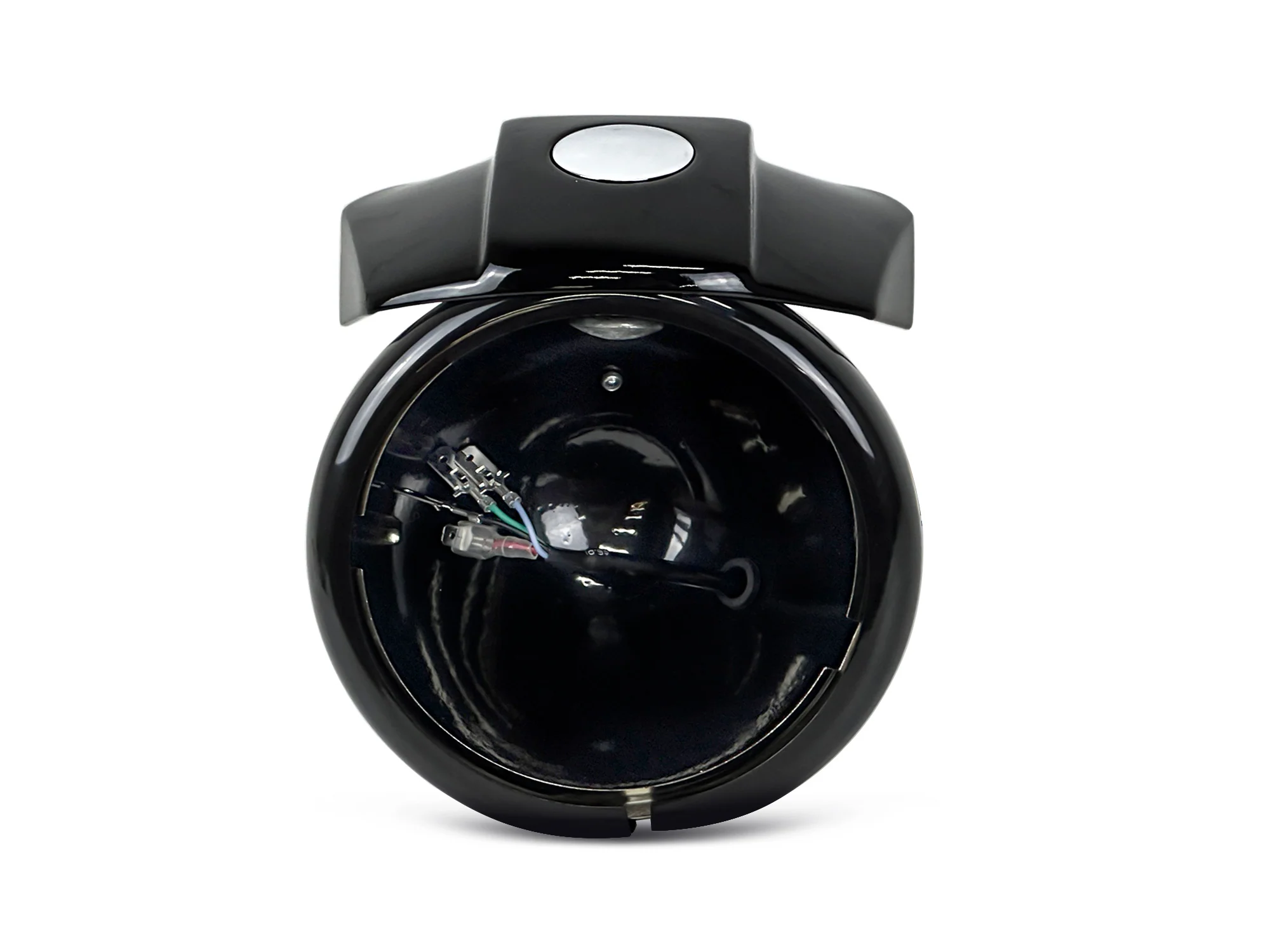 5.75" Headlight Housing Bucket Mount Bracket Fit For Harley Sportster XL883 1200 Gloss Black - Image 6