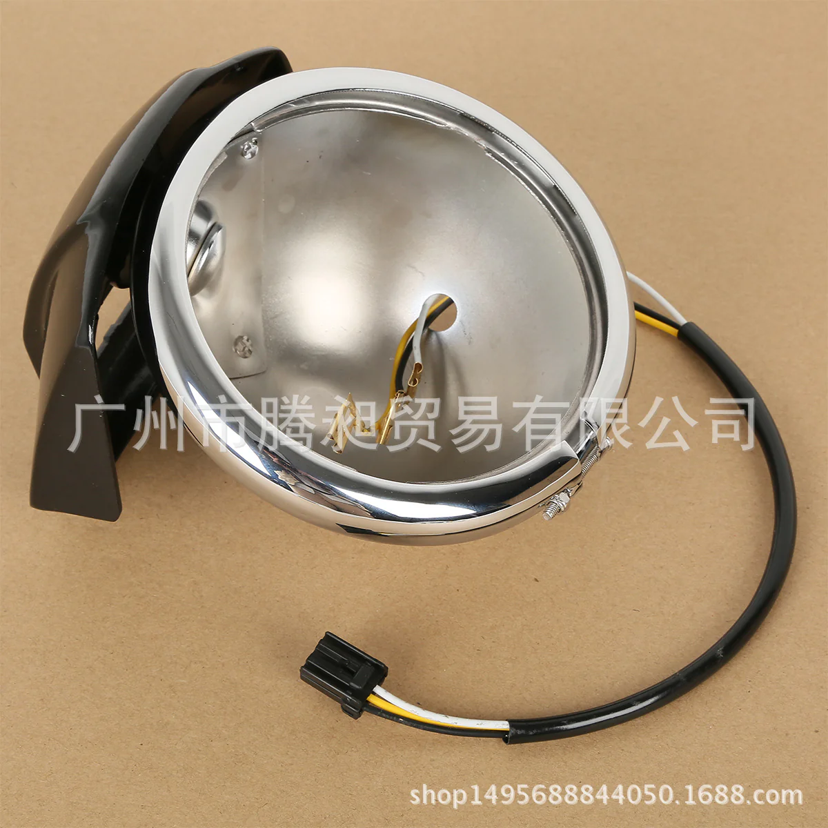 5.75" Headlight Housing Bucket Mount Bracket Fit For Harley Sportster XL883 1200 - Image 7