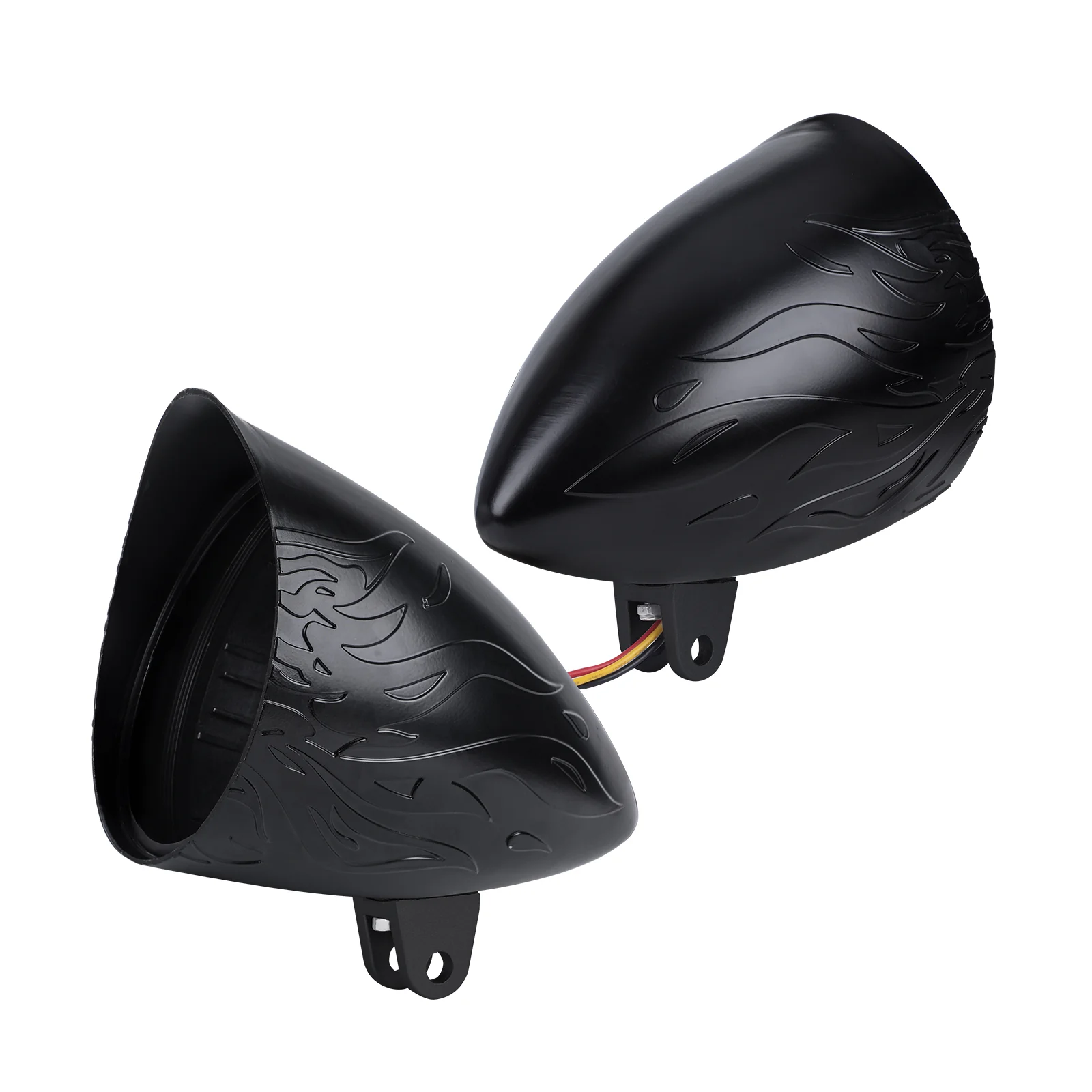 5.75 inch Headlight Housing Bucket Mount Bracket for Harley Sportster Dyna - Image 5