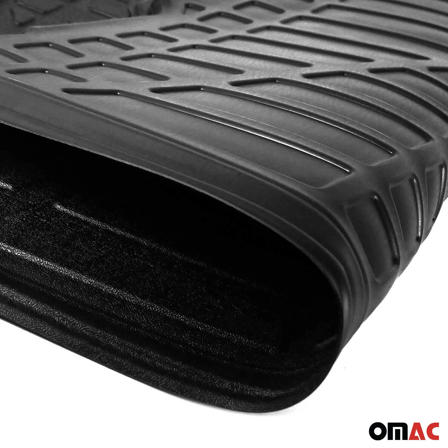 5Pcs Floor Mats Cargo Liner Set for Audi Q5 SQ5 2009-2017 Black - Image 6