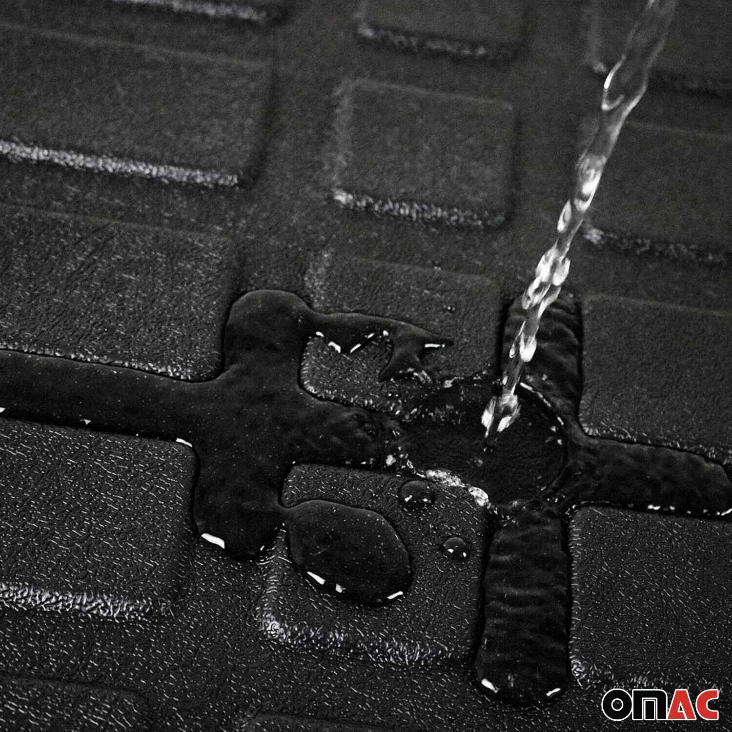 5Pcs Floor Mats Cargo Liner Set for Audi Q5 SQ5 2009-2017 Black - Image 8