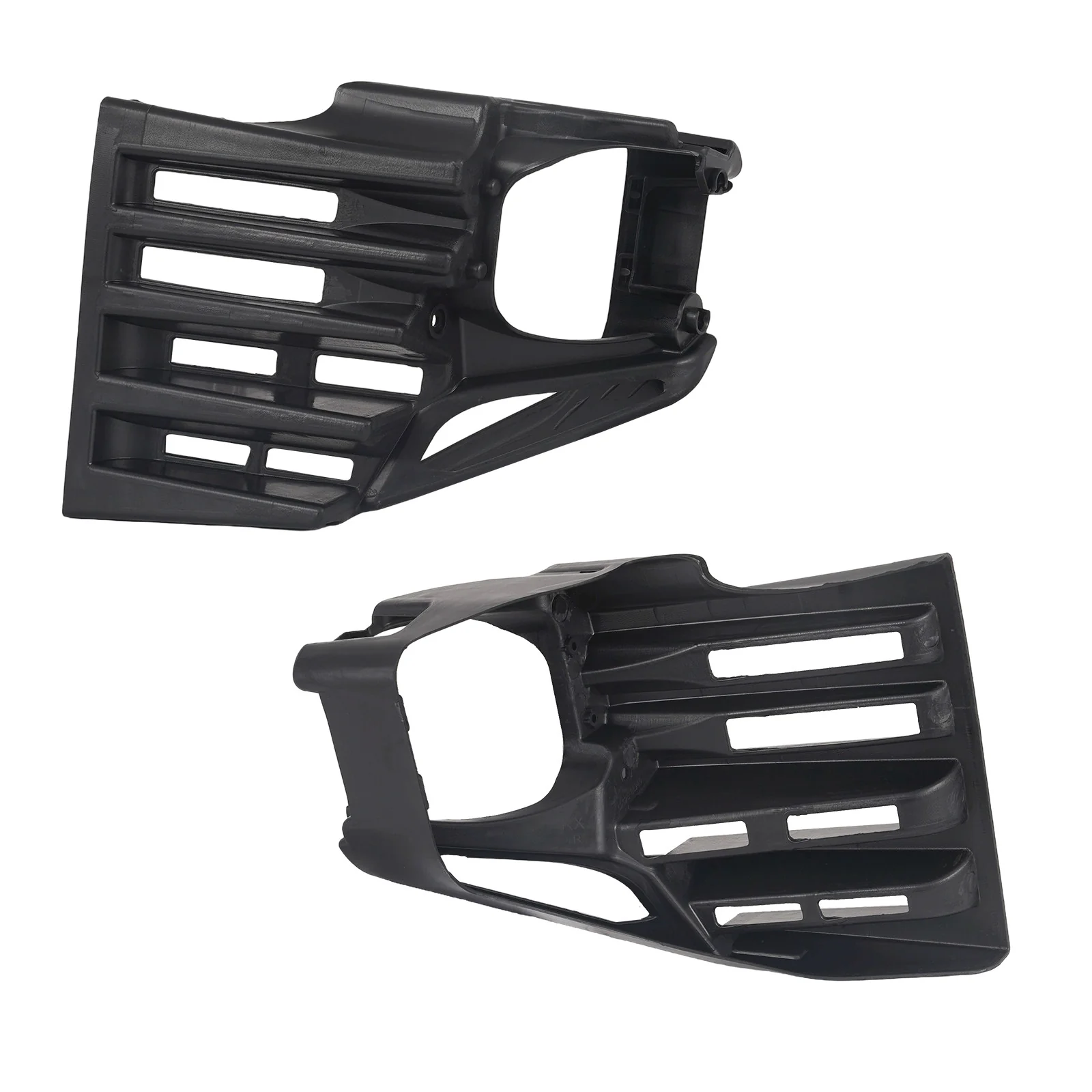 5PCS Front Upper Grille W/Trim Molding Fog Light Trims Set Fit Lexus ES300H ES350 2016-2018 - Image 7