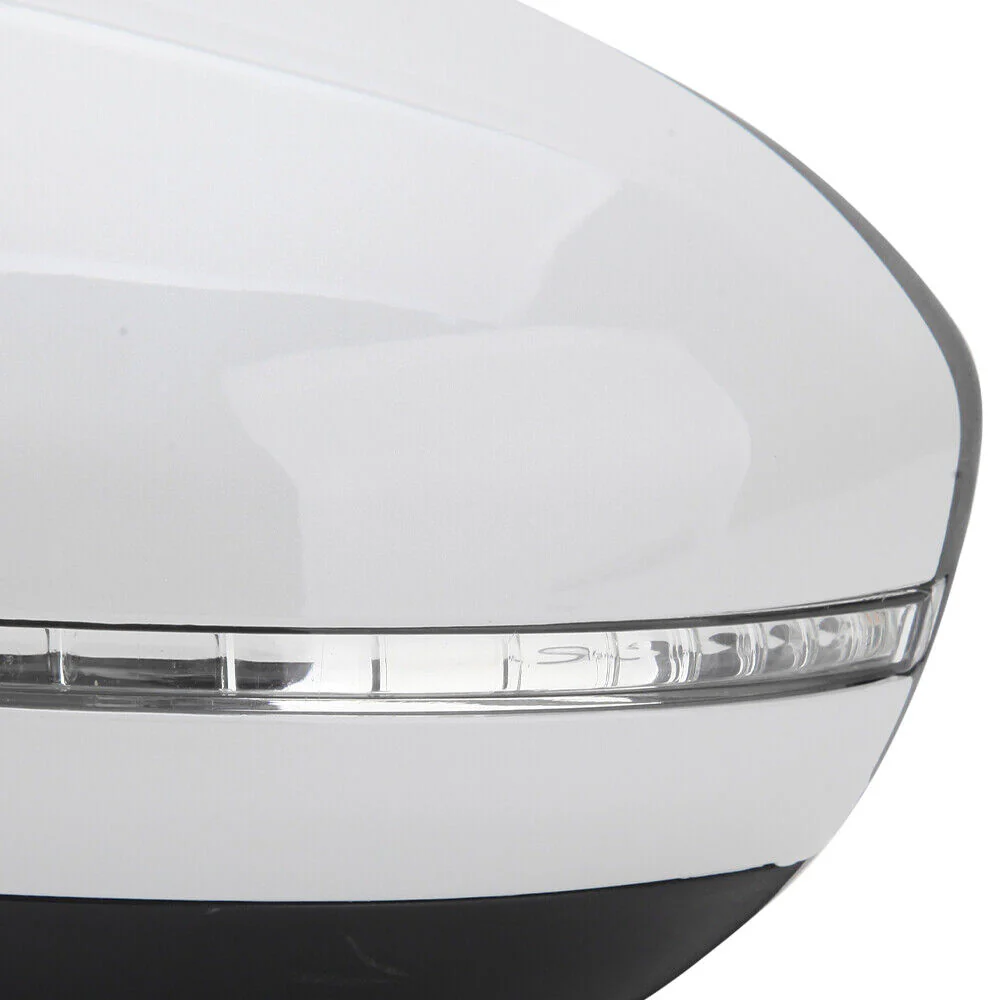 5Pin Left Driver Side Mirror White Turn Signal Manual Fold For Kia Optima 2011-2013 - Image 3