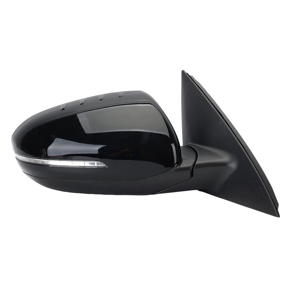 5Pin Right Black Manual Fold w/ Trun Signal Side Mirror For Kia Optima 2011-2013 - Image 5