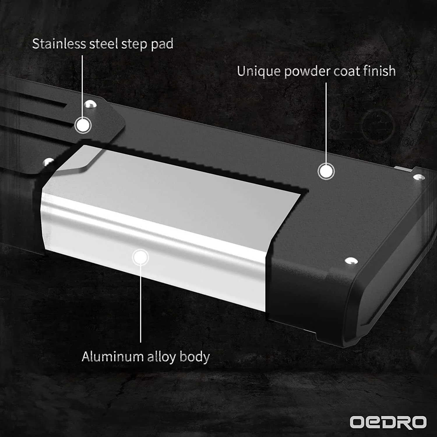 6.5" Running Boards for 2022-2026 Toyota Tundra Double Cab Side Steps - Image 4